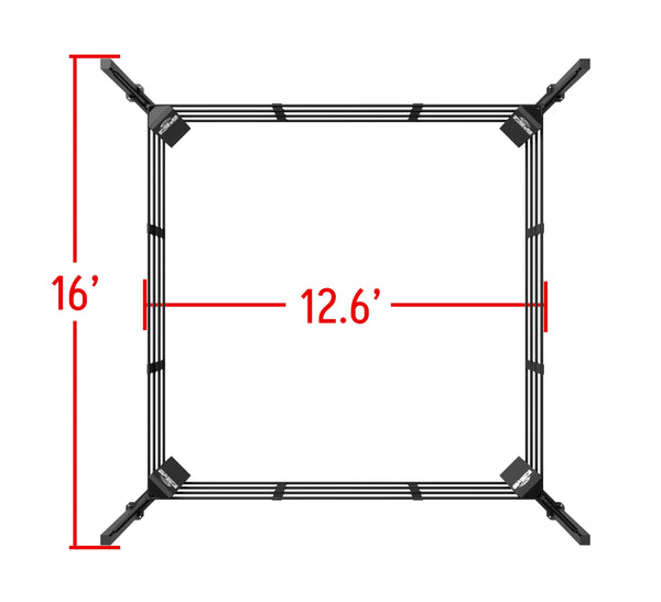 Floor Mount Boxing Ring