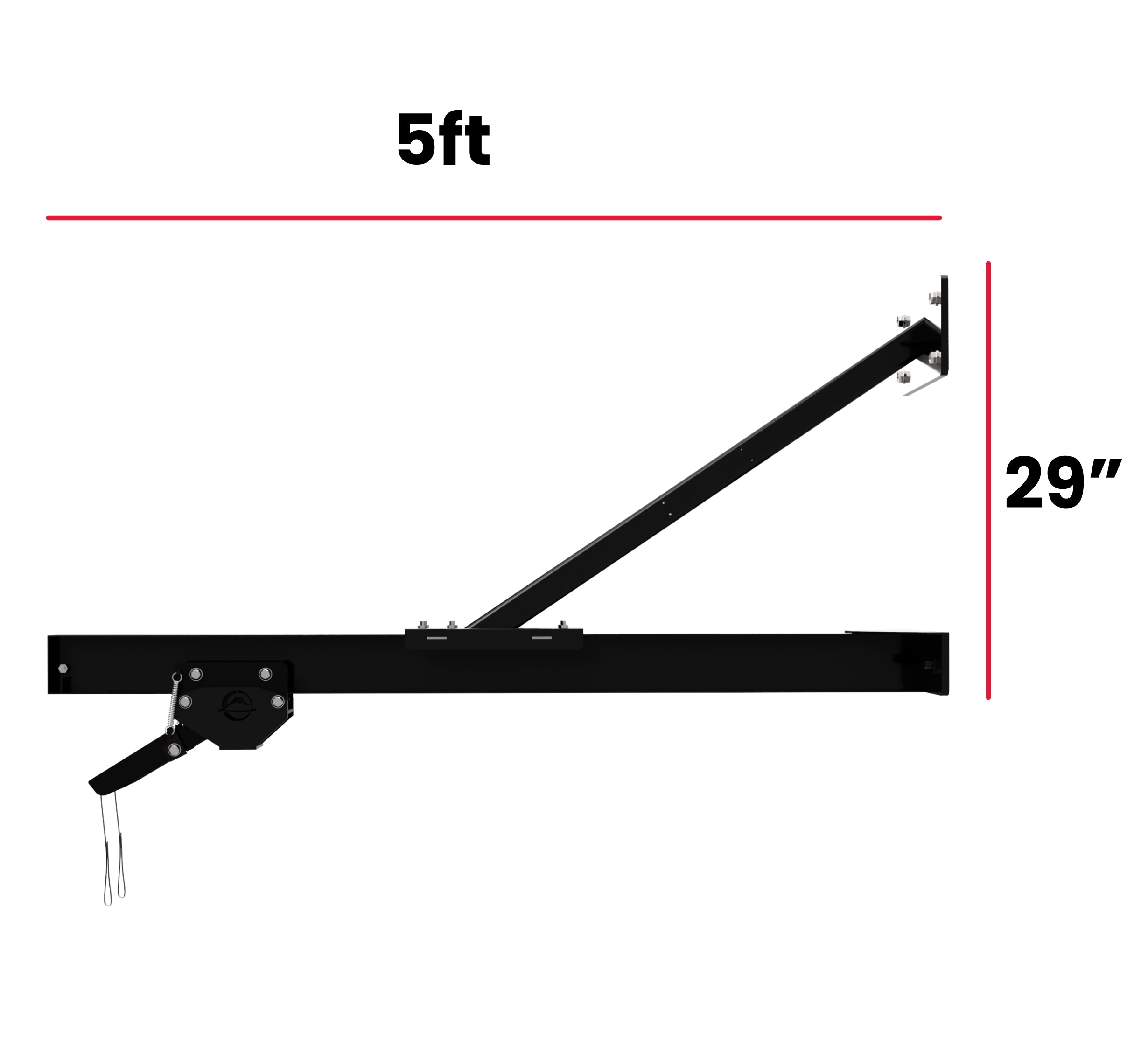 Single Slide-Out Bag Rack