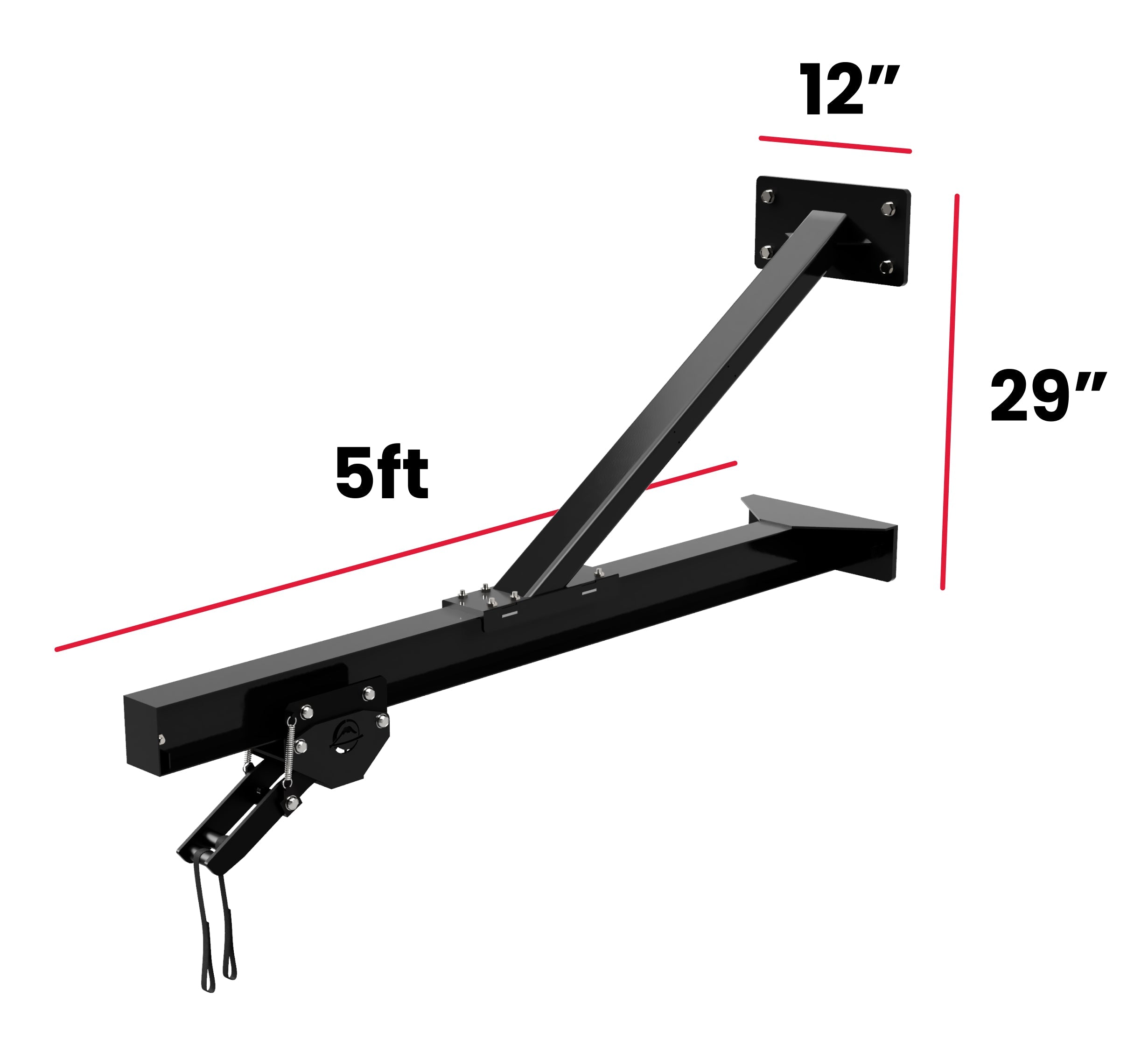 Single Slide-Out Bag Rack