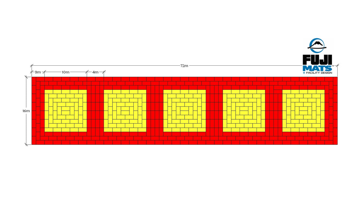 2in IJF Approved Tatami Mats